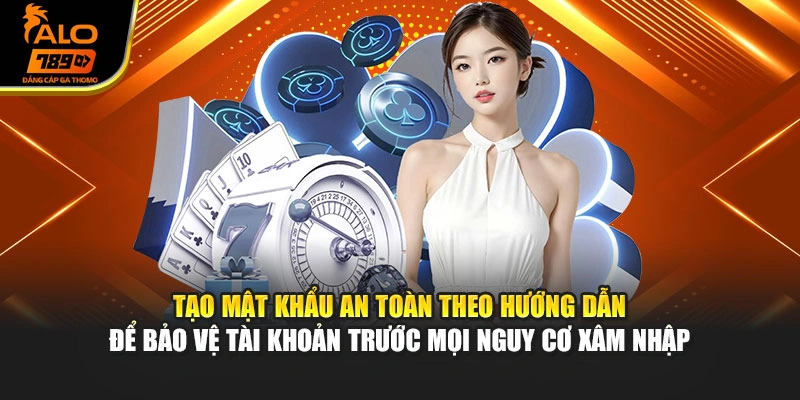 Tạo mật khẩu an toàn theo hướng dẫn để bảo vệ tài khoản trước mọi nguy cơ xâm nhập
